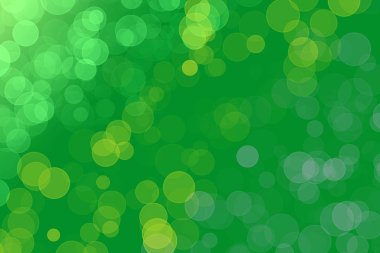 Metin için yer ile yeşil bokeh: arka plan, doku, duvar kağıdı