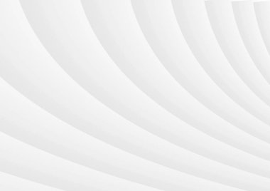 Soyut dalgalar dalgalı 3d beyaz artalan. Vektör çizim