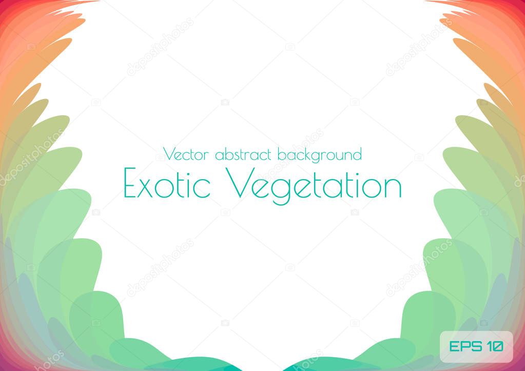 Multicolored abstract background. Vector illustration is suitable for a poster, advertising booklet, title page.