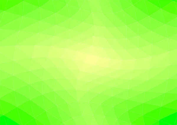 Baixo poli verde cal fundo gradiente abstrato. Triangulação geométrica no estilo ufo green gradient. Modelo texturizado — Fotografia de Stock