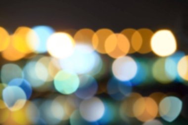 Bulanık ışık bokeh arkaplanı