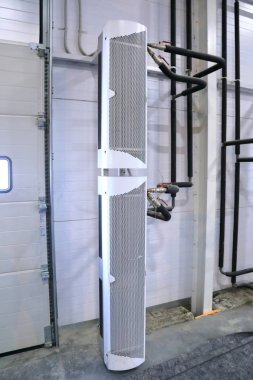 İnşaat ve büyük lojistik merkezi, iç dolgu ve kaplama başlatma işlemi