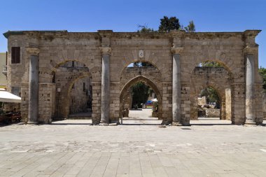 Namık Kemalin Meydanı Mağusa şehir içinde Kuzey Kıbrıs Türk Cumhuriyeti (KKTC'ın tarihi ağ geçidi).