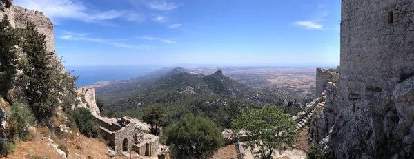 Kantara 城堡-北塞浦路斯土耳其共和国 — 图库照片