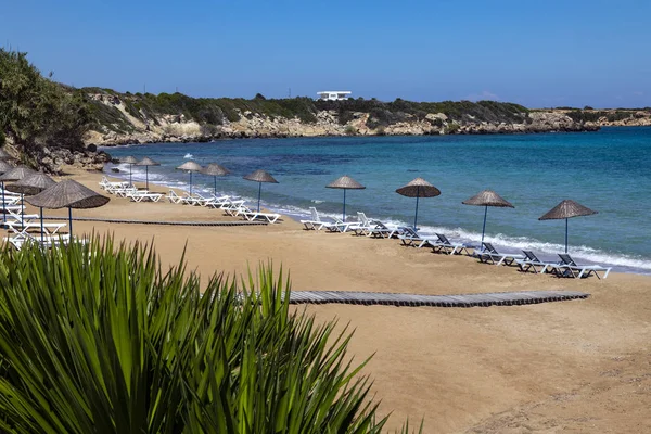 Karpasia yılında Kuzey Kıbrıs Türk Cumhuriyeti (KKTC bir plaj).