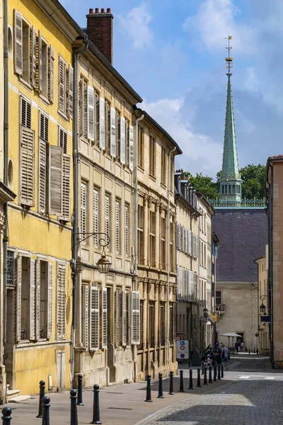 Street Nära Dogepalatset Stadens Historiska Centrum Staden Nancy Regionen Lorraine — Stockfoto