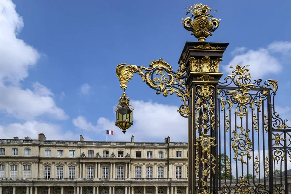 Die Kunstvollen Tore Des Regierungspalastes Der Stadt Nancy Der Region — Stockfoto