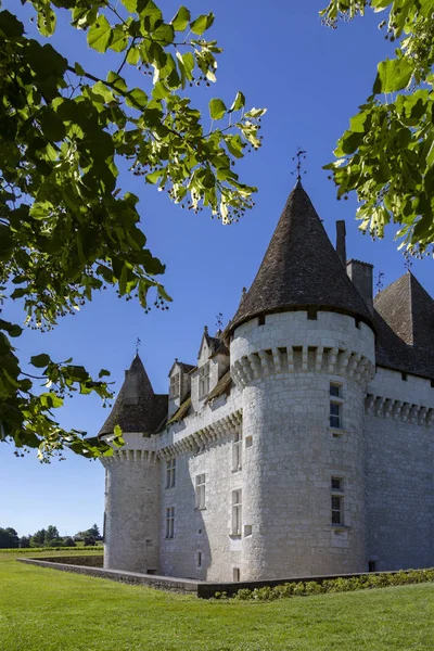 Chateau Monbazillac Κοντά Την Πόλη Των Bergerac Στην Dordogne Περιοχή — Φωτογραφία Αρχείου