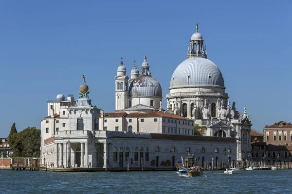 Punta Della Dogana Santa Maria Della Salute Uma Igreja Católica — Fotografia de Stock