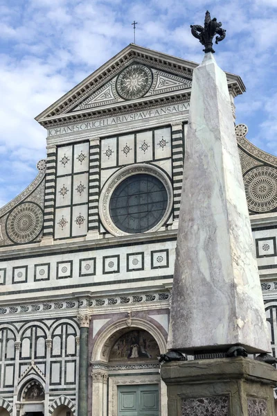 Basilica Santa Croce Belangrijkste Franciscaanse Kerk Florence Italië Een Kleine — Stockfoto