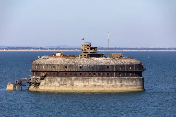 One Palmerston Forts Solent Encircle Portsmouth England Built 1859 Royal — Stock Photo, Image