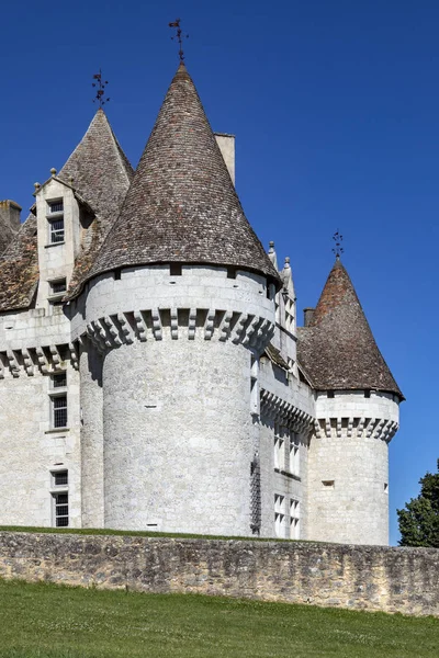 Chateau Monbazillac Perto Cidade Bergerac Área Dordonha Região Nouvelle Aquitaine — Fotografia de Stock
