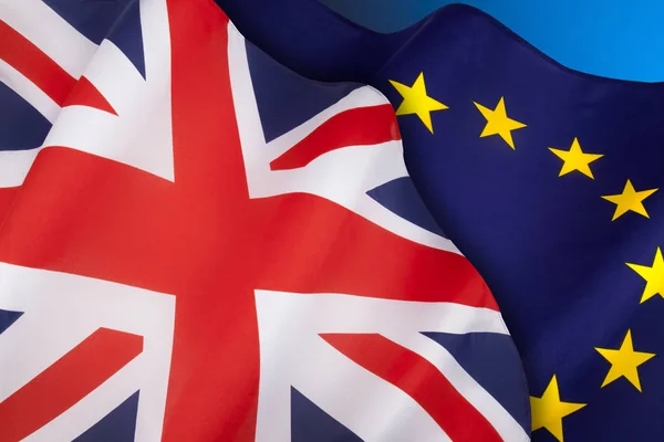 Brexit Das Vereinigte Königreich Verlässt Die Europäische Union — Stockfoto