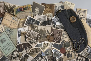 Yaklaşık 1890 yaklaşık 1950 kadar kalma Şecere - Aile tarihi - eski aile fotoğrafları.