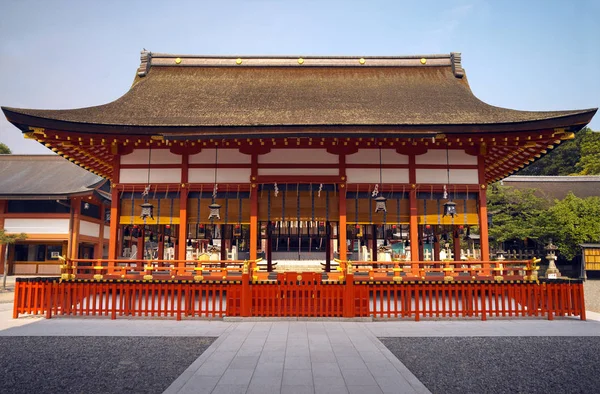 Храм Фусими Инари Тайша Городе Киото Япония — стоковое фото