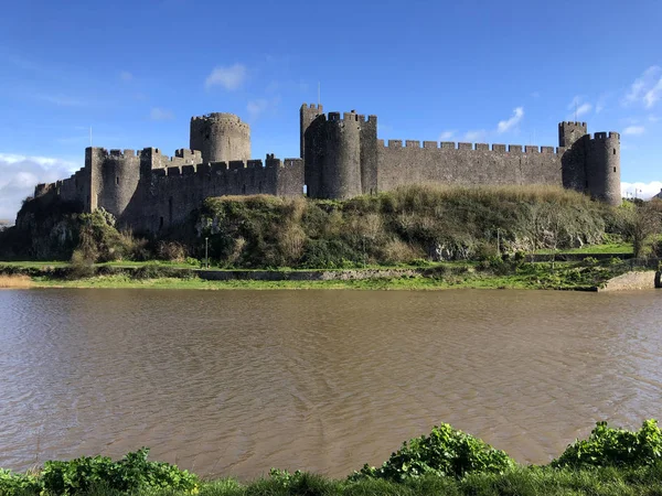 Pembroke Castle - Pembrokeshire - Wales Stockfoto