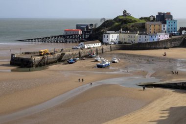 Tenby liman - Pembrokeshire - Galler