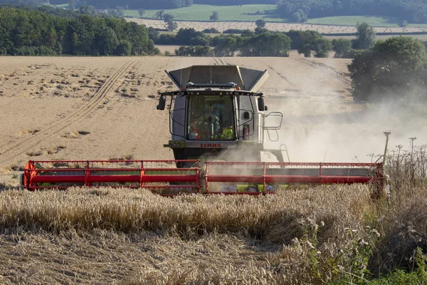 Agricultura - Combine Harvester — Fotografia de Stock
