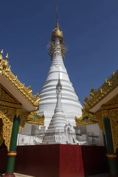 Tempio Buddista di Kakku - Stato Shan - Myanmar — Foto Stock