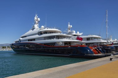 Lüks yat - Fransız Rivierası - Güney Fransa