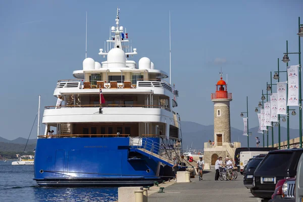 St Tropez on the French Riviera in the South of France — Stock Photo, Image