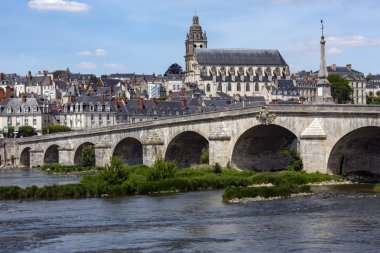 Blois by the Loire River - Loire Valley - Fransa