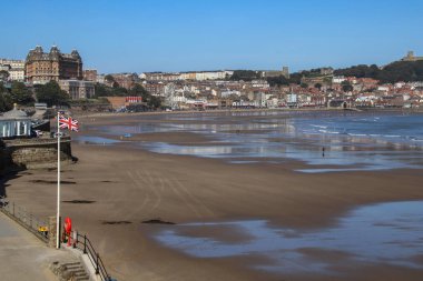 Scarborough in North Yorkshire - İngiltere.
