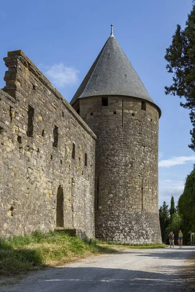 Carcassonne - sydvästra Frankrike — Stockfoto