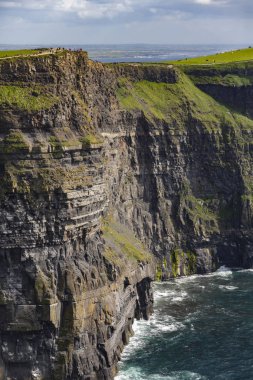 Moher 'in Kayalıkları - County Clare - İrlanda Cumhuriyeti