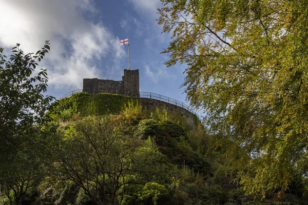 Clitheroe Castle - Clitheroe - Anglie — Stock fotografie