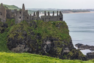 Dunluce Castle - County Antrim - Northern Ireland clipart