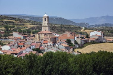 Teruel, İspanya 'daki Castel de Cabra