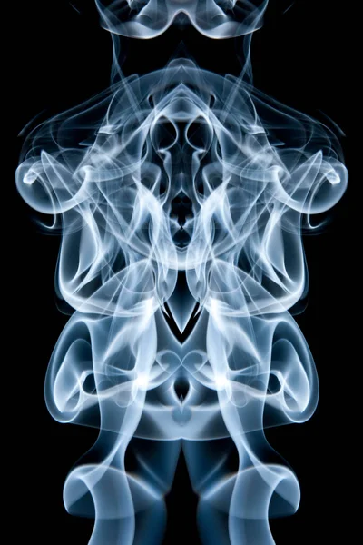 Abstract Design Made Photographing Smoke Swirls — Stock Photo, Image