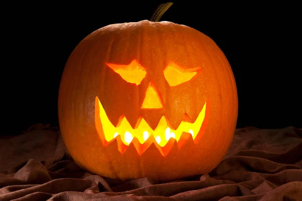 Halloween Night Pumpkin Halloween Annual Holiday Celebrated October 31St — Stock Photo, Image