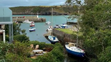 İngiltere 'nin Kuzey Galler' deki Anglesey Adası 'ndaki Cemaes Körfezi