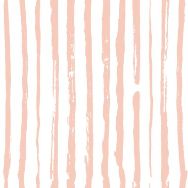 Saydam bir arka plan üzerinde pembe mürekkep satırları. Vektör seamless modeli el tarzı çizilmiş