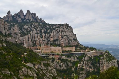Montserrat bir görünümünü