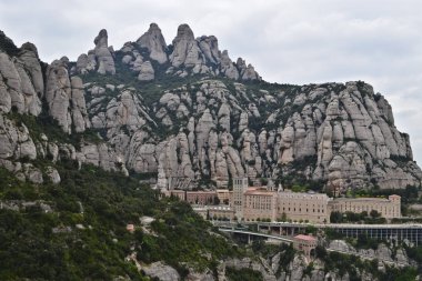 Montserrat bir görünümünü