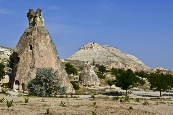 Iglesias Cortadas Roca Capadocia —  Fotos de Stock