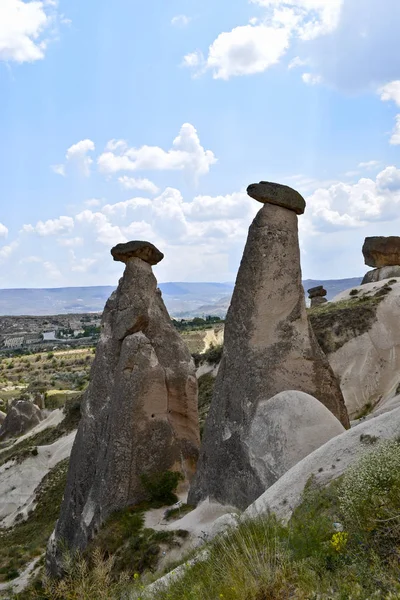 Cappadocia의 Tuffstone Goreme 근처의 — 스톡 사진