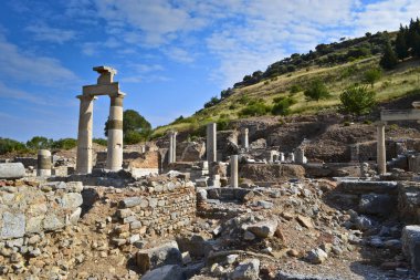Harabeleri antik Yunan şehir Efes