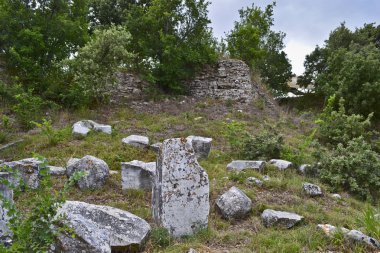 Truva'nın kalıntıları görünümü
