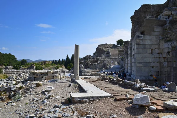 Ruins of the ancient greek city Ephesus