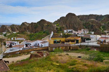 Mağara evler Guadix, İspanya