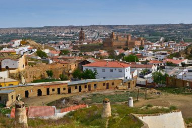 Mağara evler Guadix, İspanya