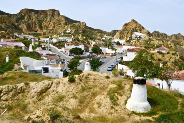 Mağara evler Guadix, İspanya