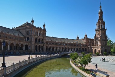 Sevilla, İspanya İspanya Meydanı (İspanya Plaza)