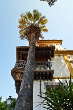 Opera Kuaför Sevilla ilham Seville, İspanya, balkon