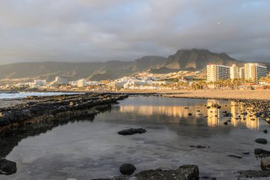 Okyanus Sahil resort Playa de Las Americas, Tenerife Adası, Kanarya Adaları, İspanya - 04/11/2018