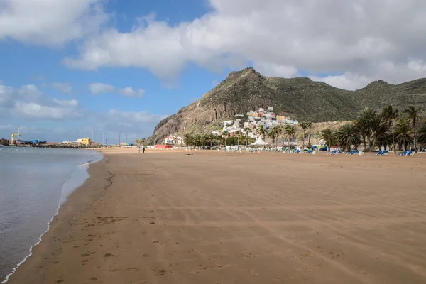 View Las Teresitas Beach Tenerife — Stock Photo, Image